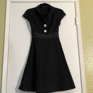 Ruby Rox Vintage style black dress